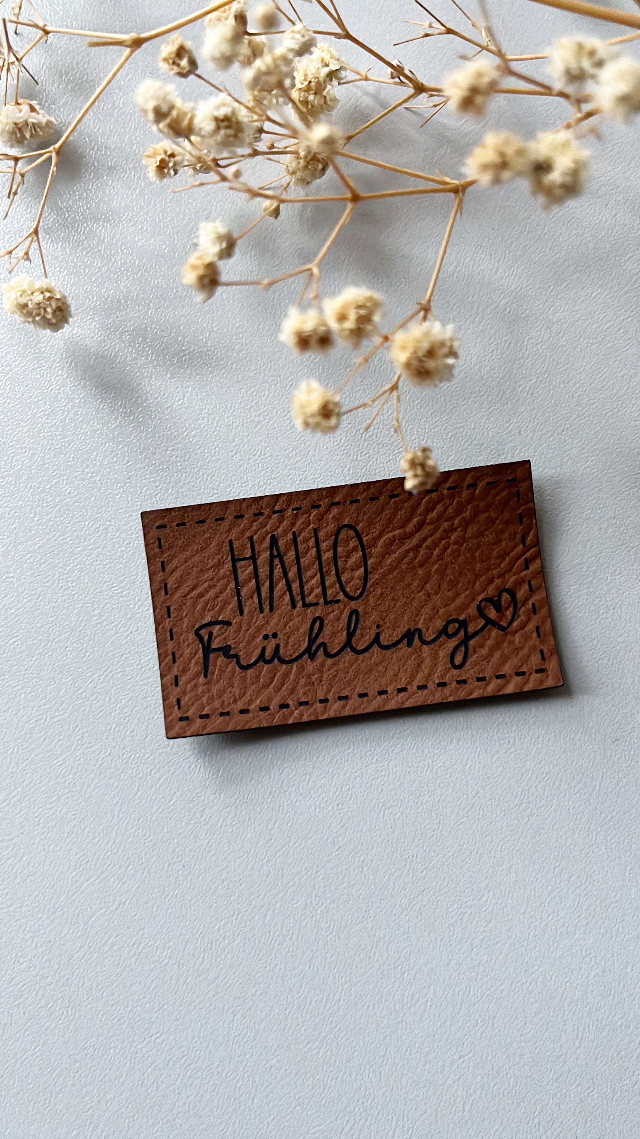 Hallo Frühling Label